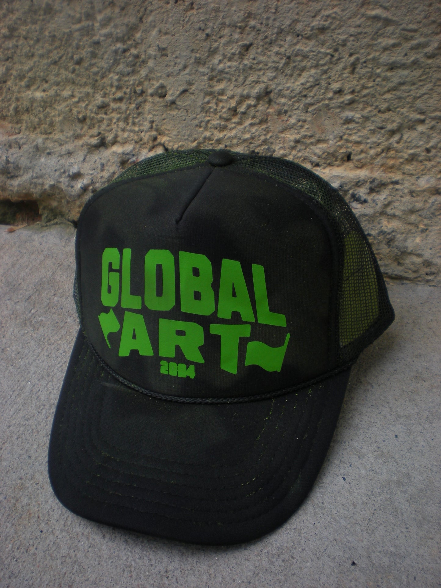 Slatt Green Global Art Trucker