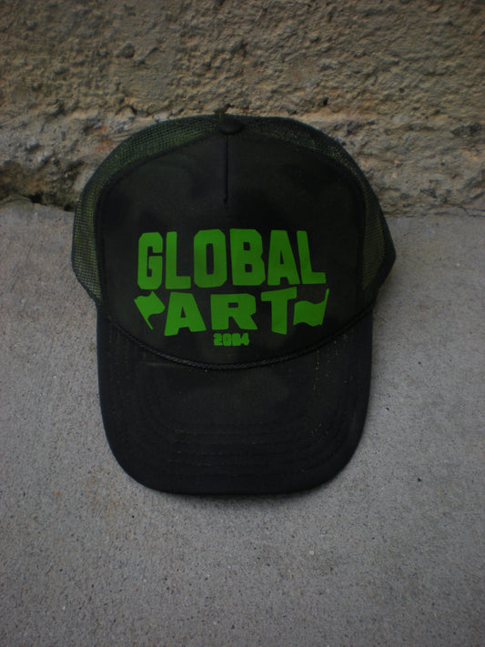 Slatt Green Global Art Trucker